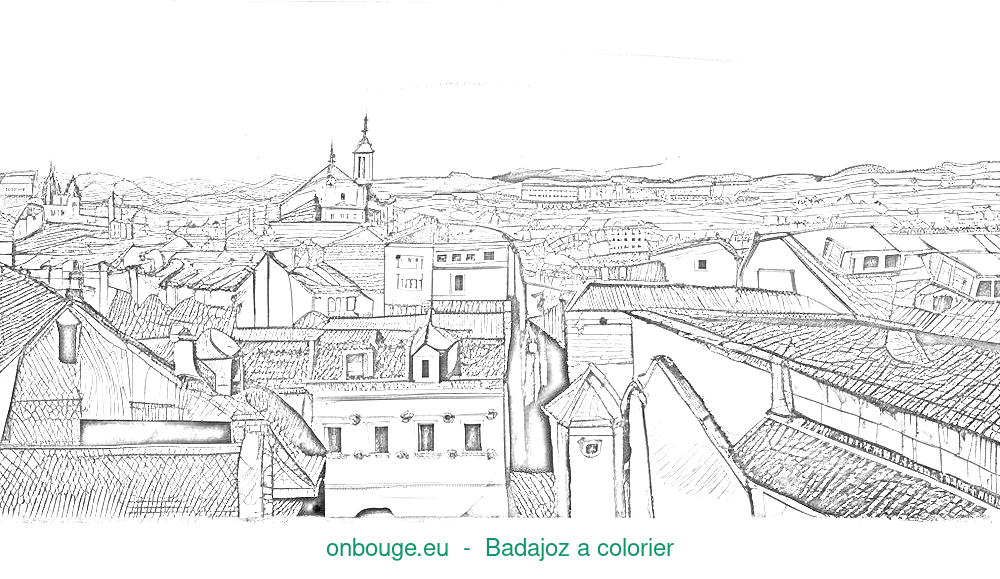 Coloriage de Badajoz