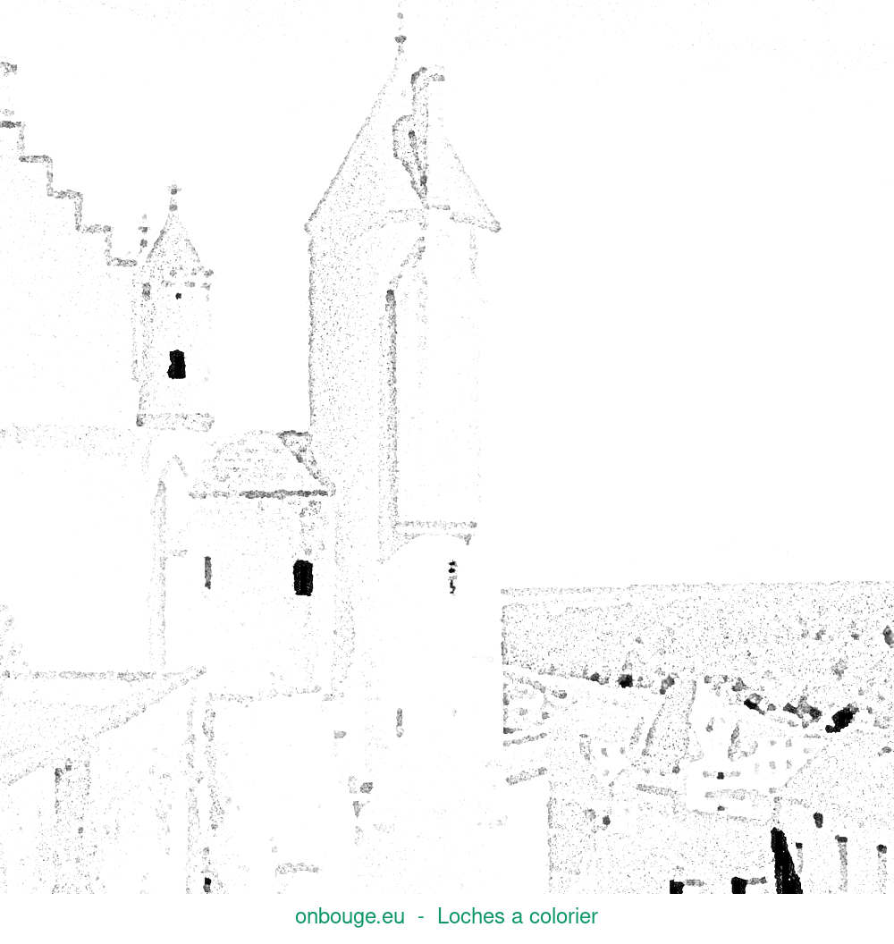 Coloriage de Loches