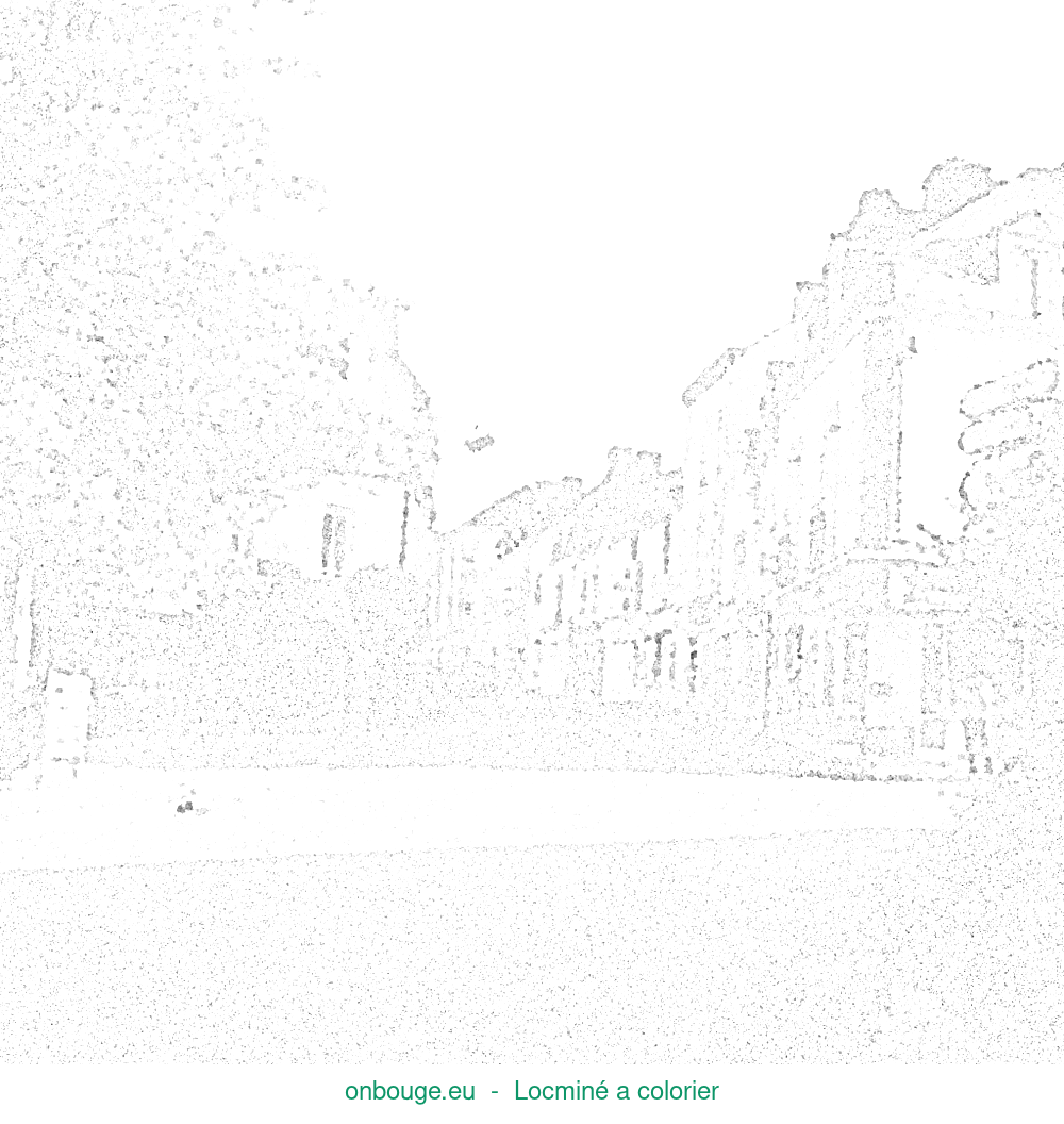 Coloriage de Locminé