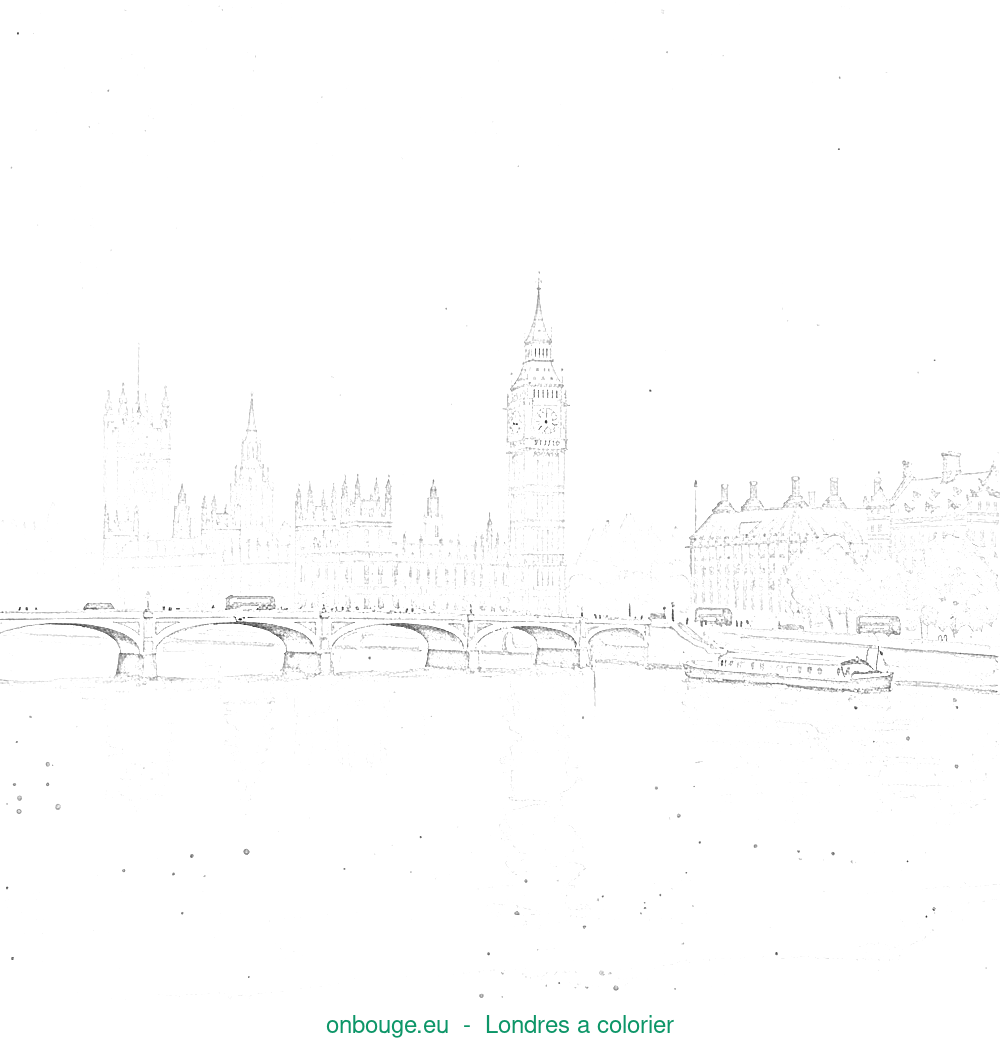 Coloriage de Londres