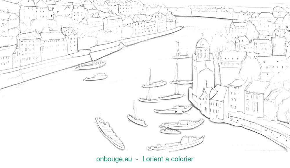 Coloriage de Lorient