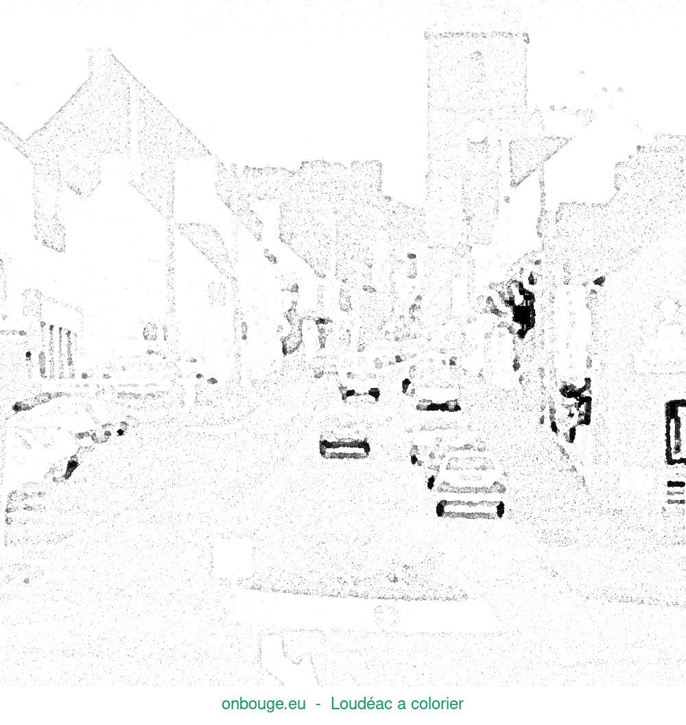 Coloriage de Loudéac