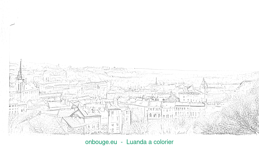 Desenho de Luanda