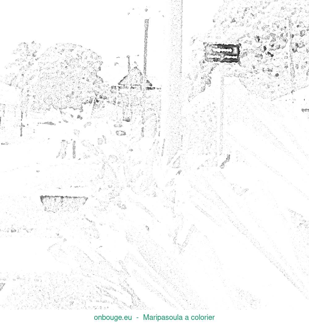 Coloriage de Maripasoula