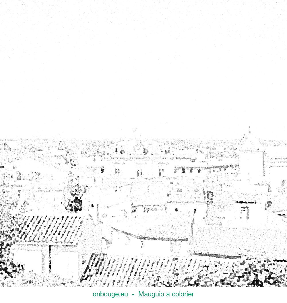 Coloriage de Mauguio