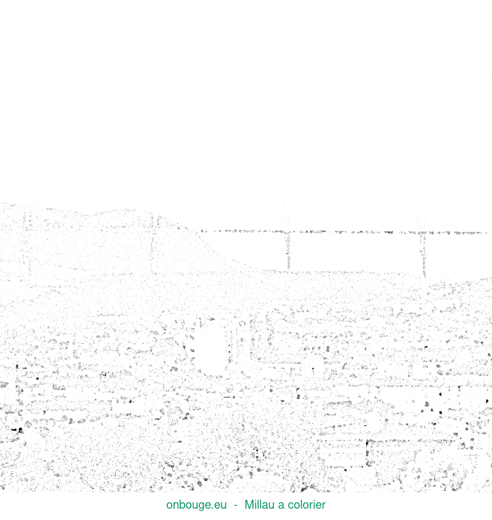 Coloriage de Millau