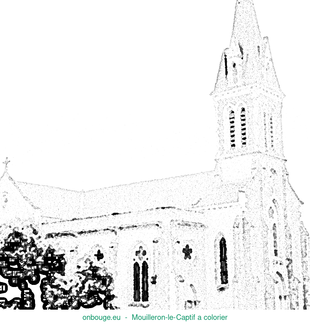 Coloriage de Mouilleron-le-Captif