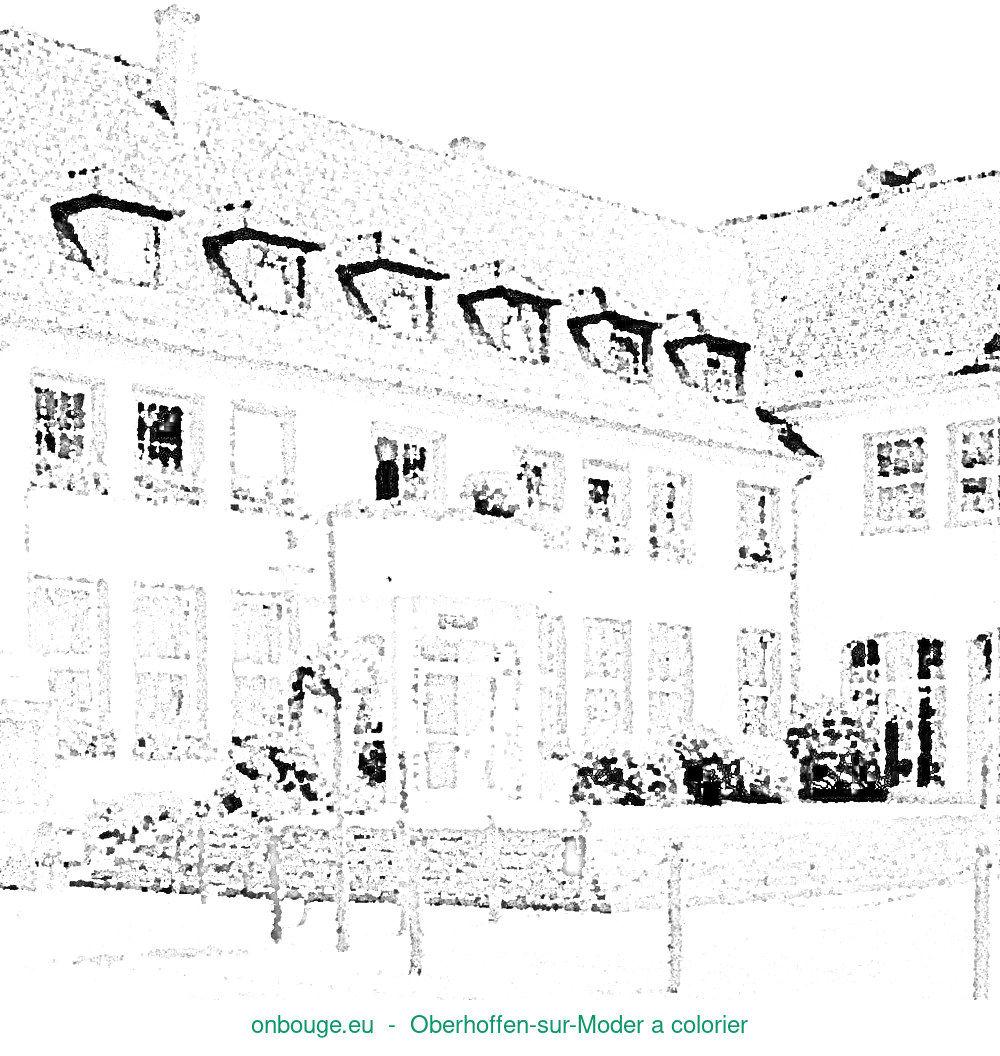 Coloriage d’Oberhoffen-sur-Moder