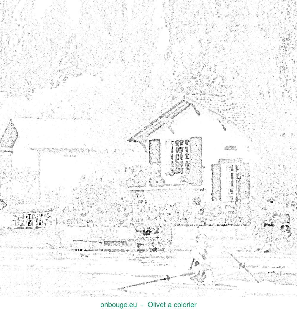 Coloriage d’Olivet