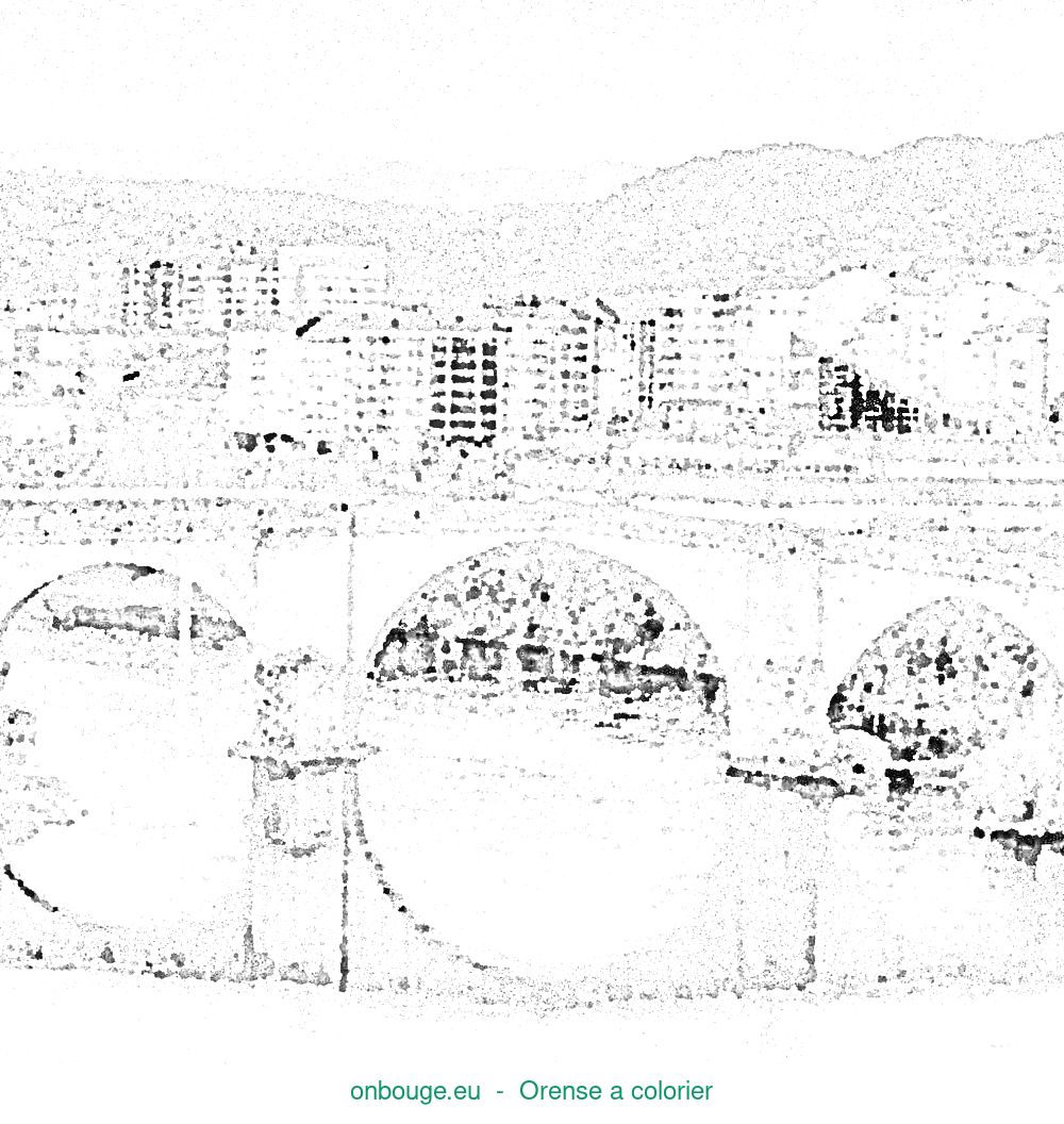 Coloriage d’Orense