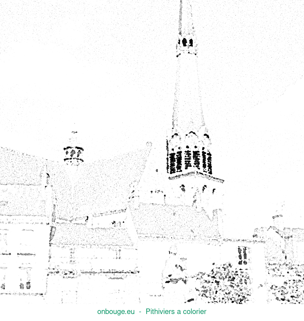 Coloriage de Pithiviers