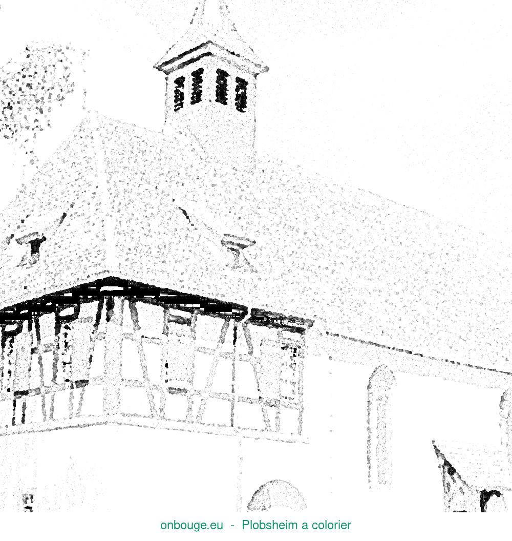 Coloriage de Plobsheim