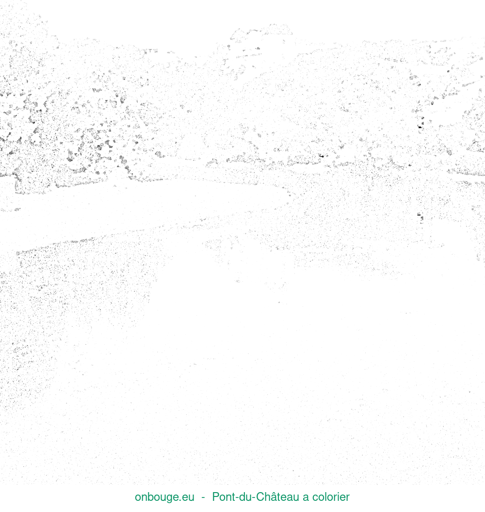 Coloriage de Pont-du-Château