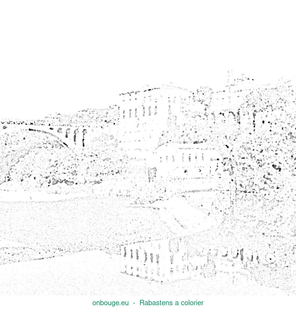 Coloriage de Rabastens