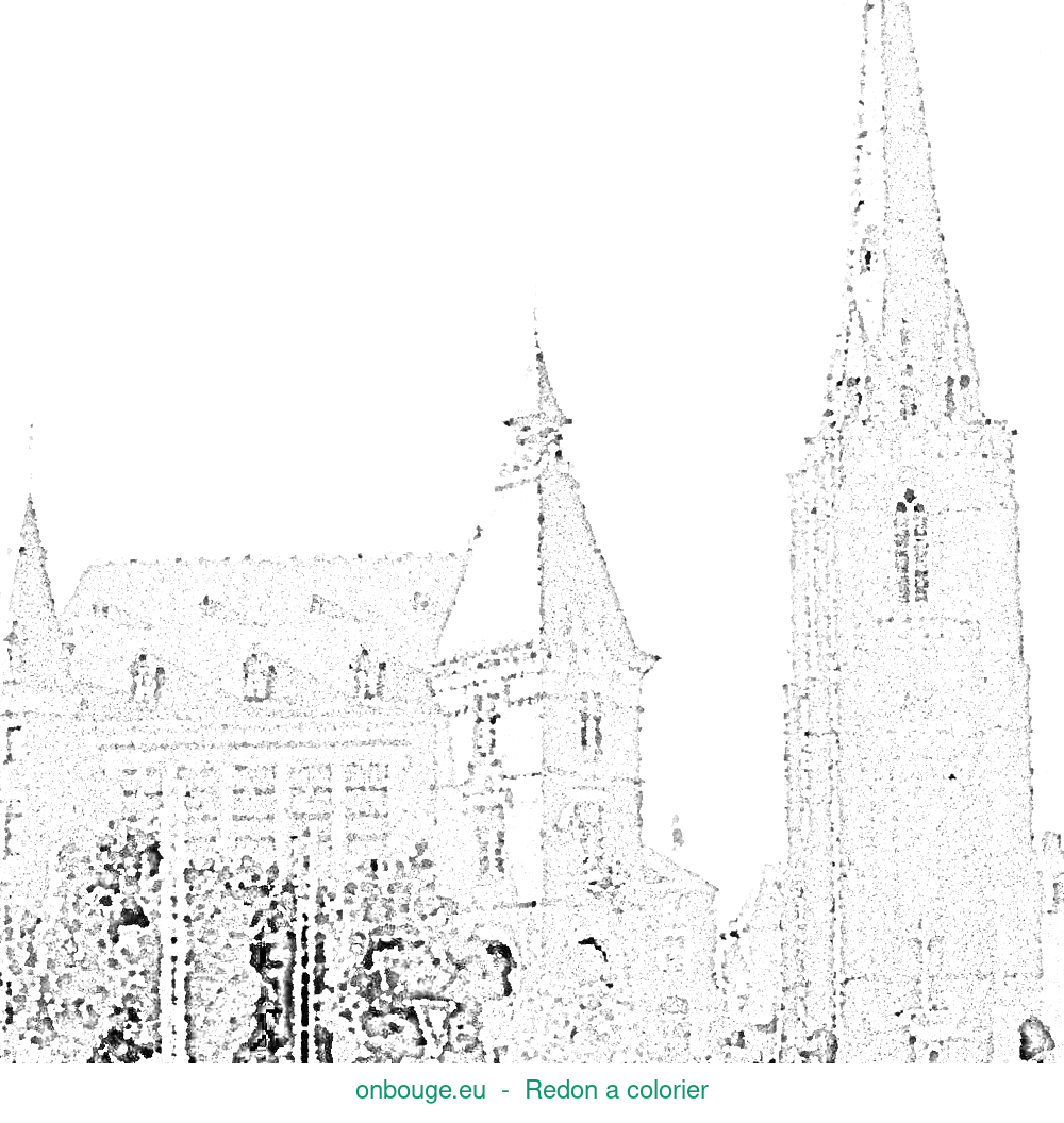 Coloriage de Redon