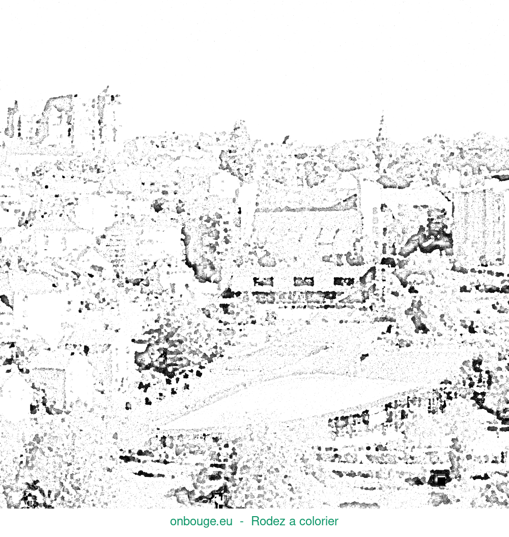 Coloriage de Rodez