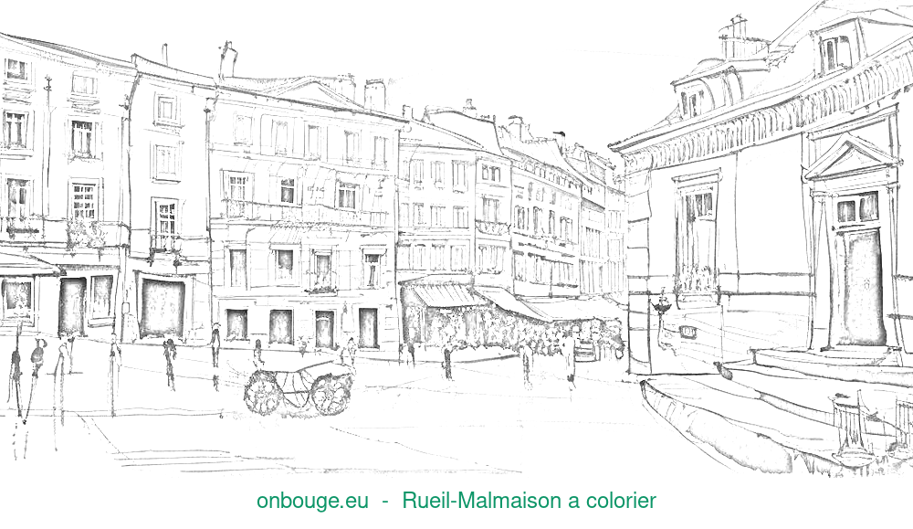 Coloriage de Rueil-Malmaison