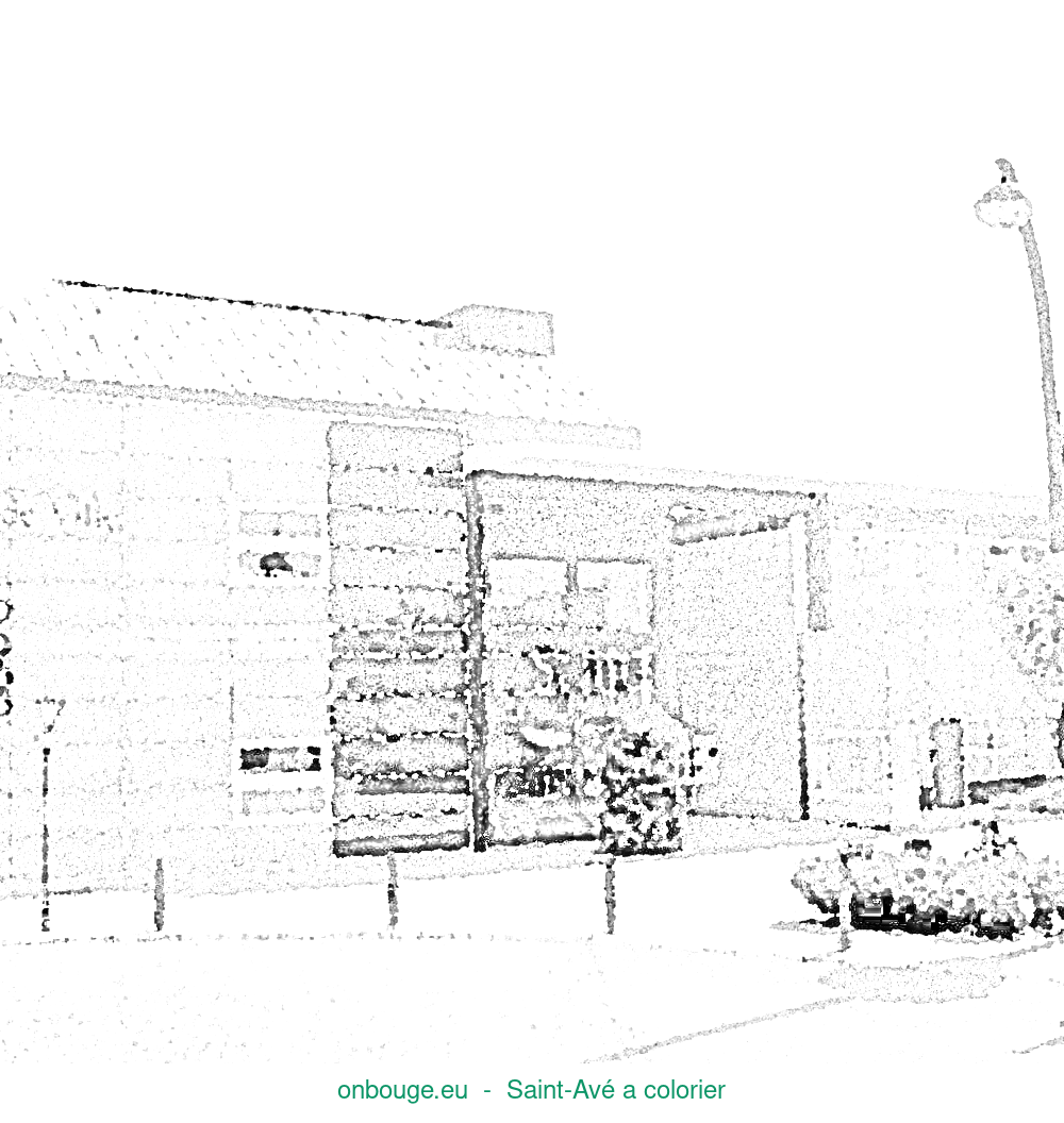 Coloriage de Saint-Avé