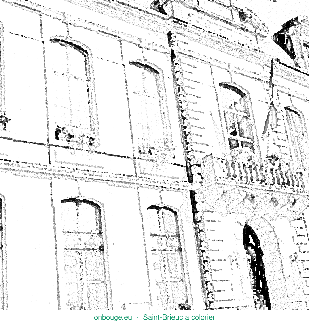 Coloriage de Saint-Brieuc