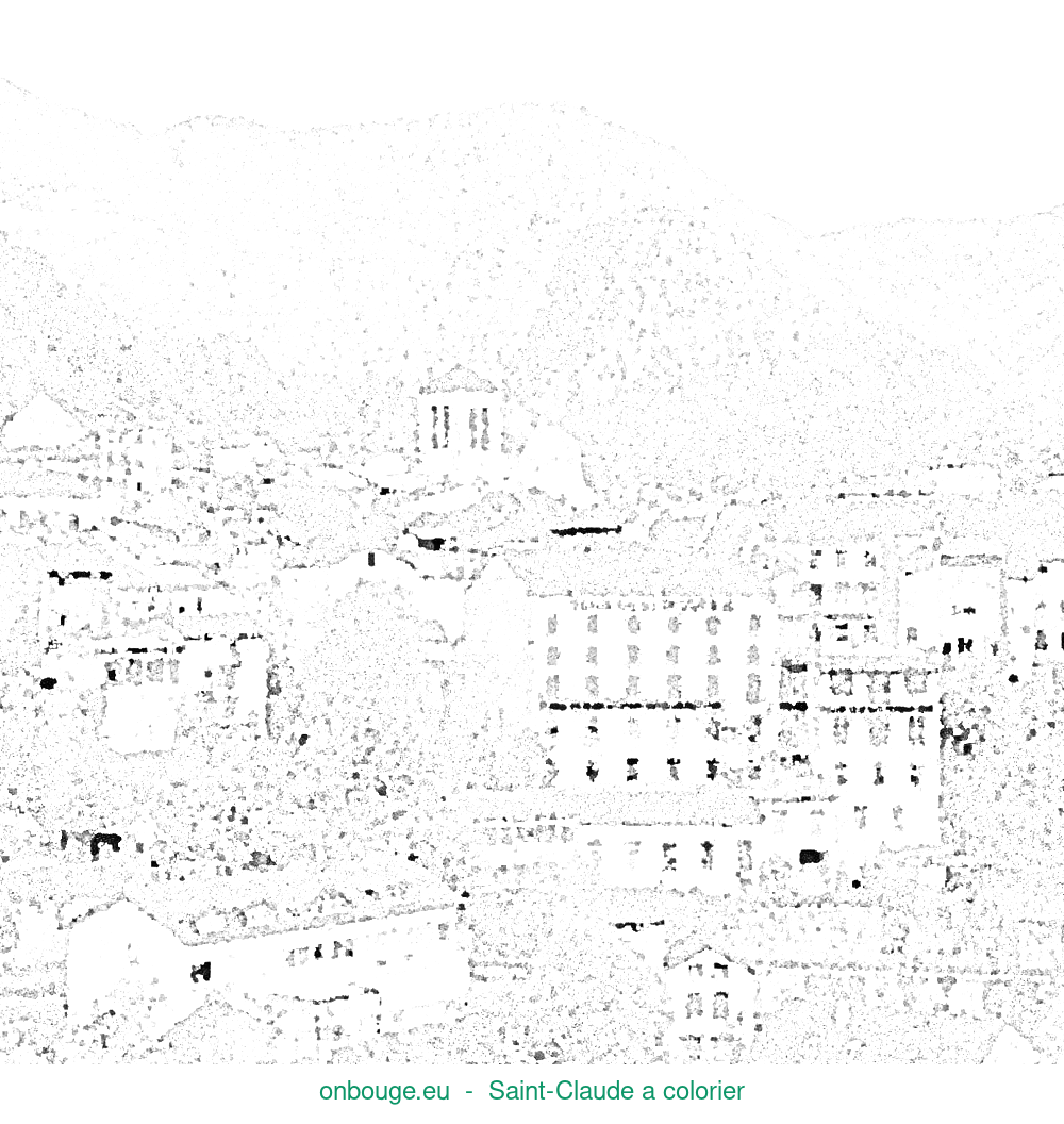 Coloriage de Saint-Claude