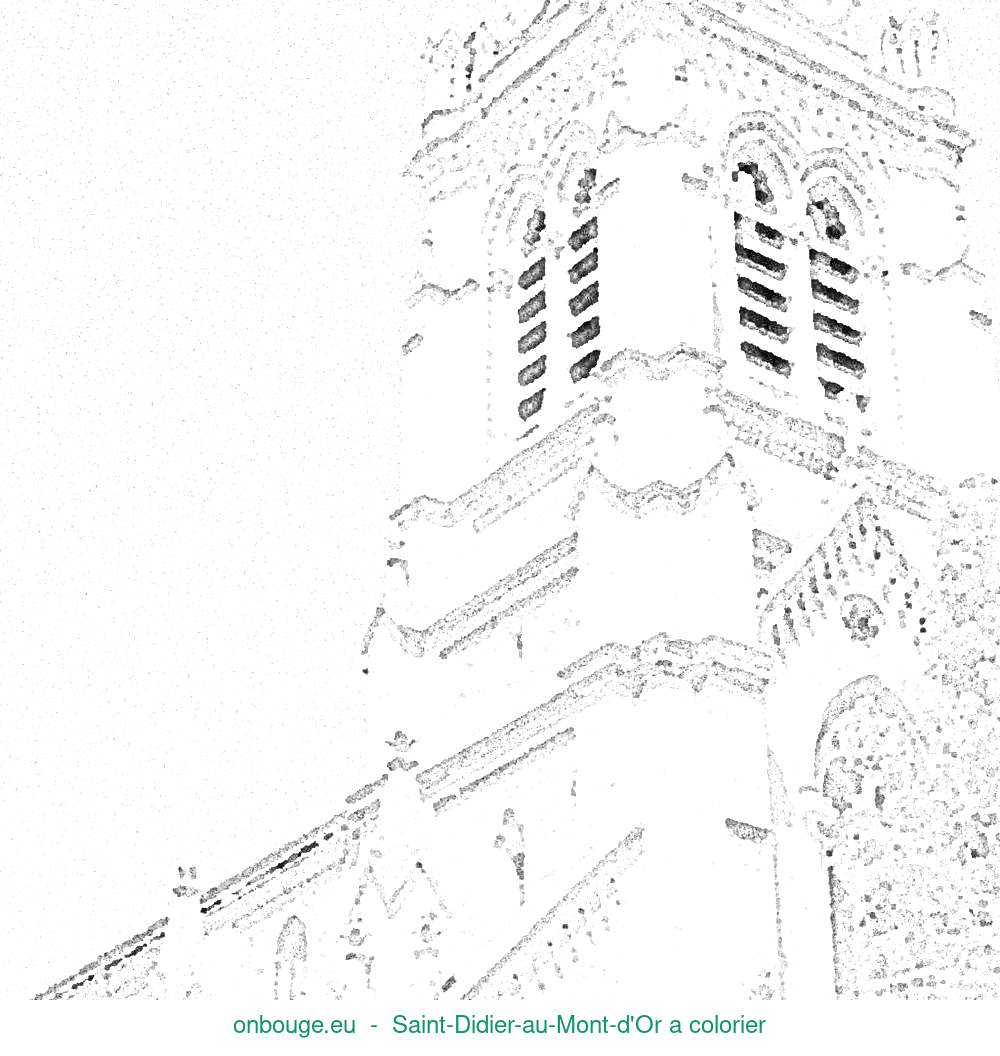 Coloriage de Saint-Didier-au-Mont-d'Or