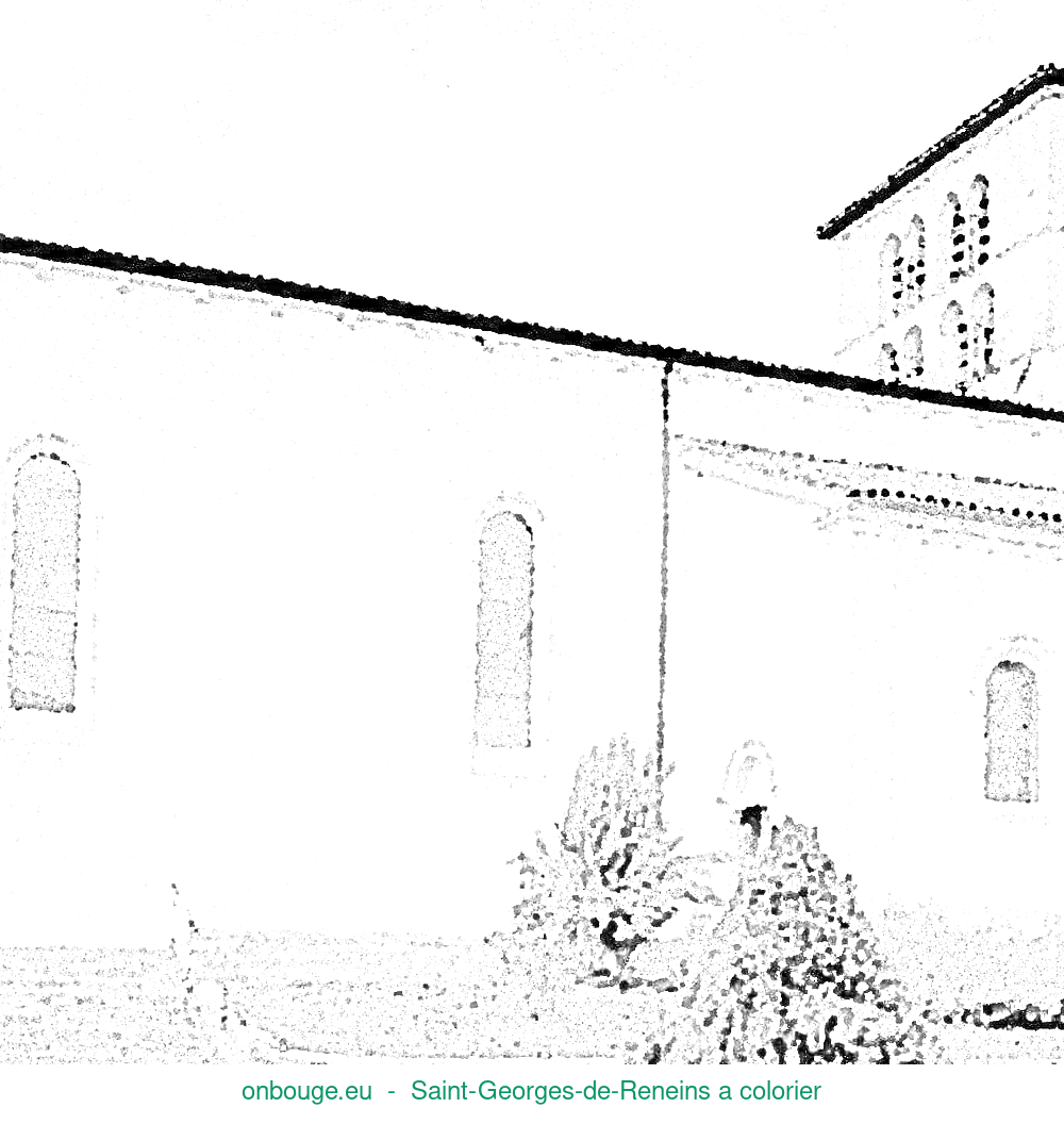 Coloriage de Saint-Georges-de-Reneins