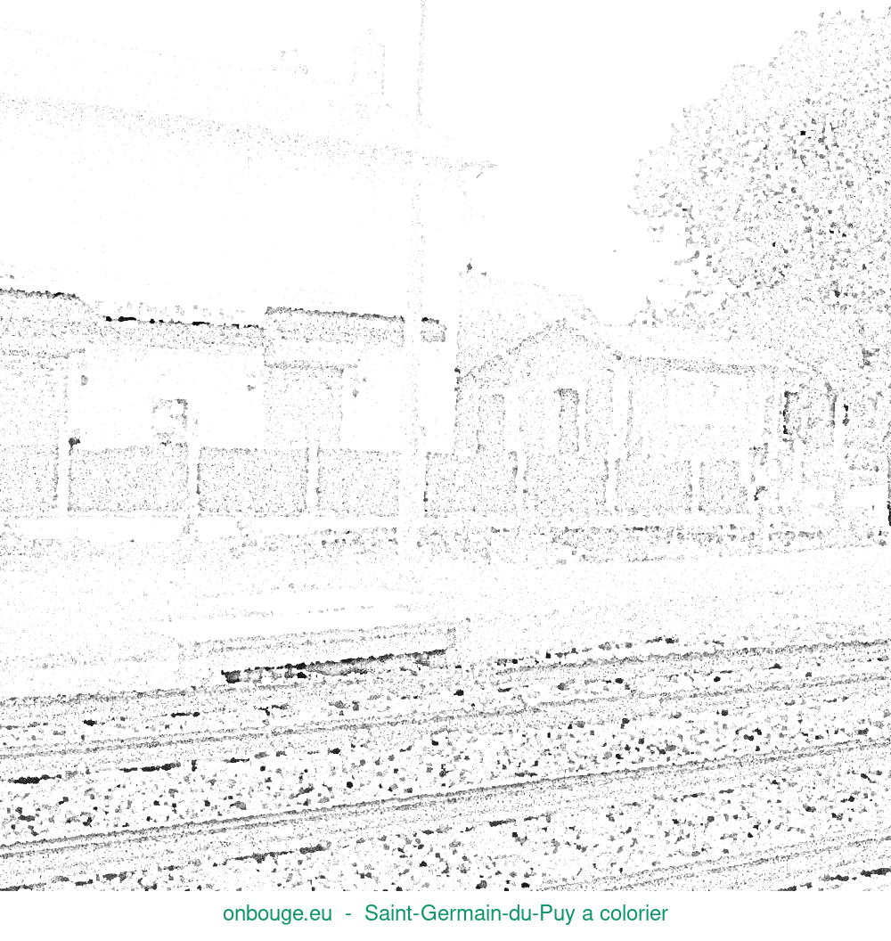 Coloriage de Saint-Germain-du-Puy