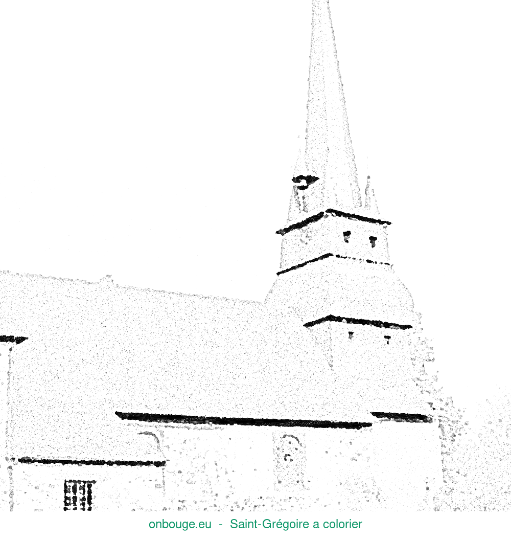 Coloriage de Saint-Grégoire