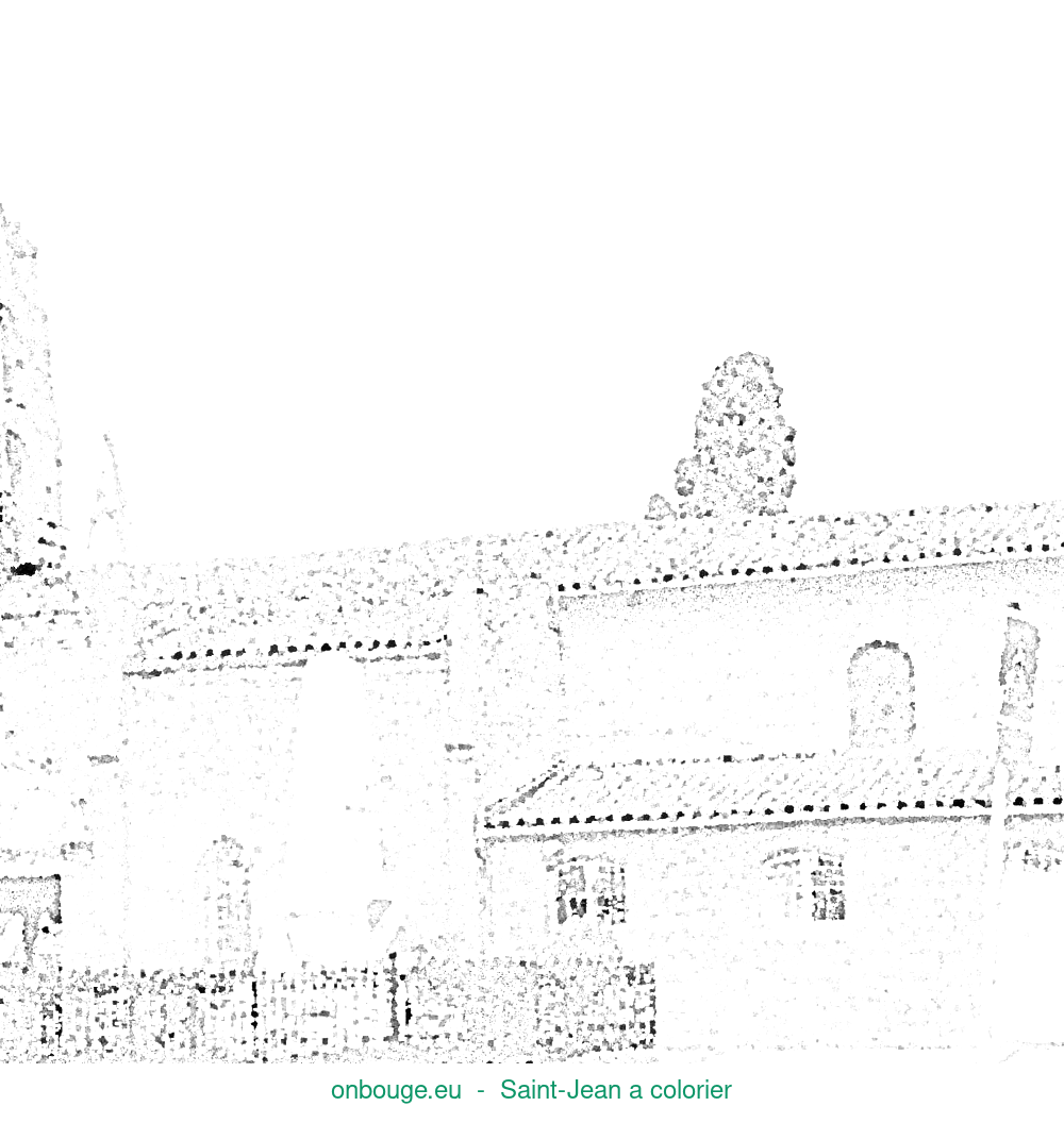 Coloriage de Saint-Jean