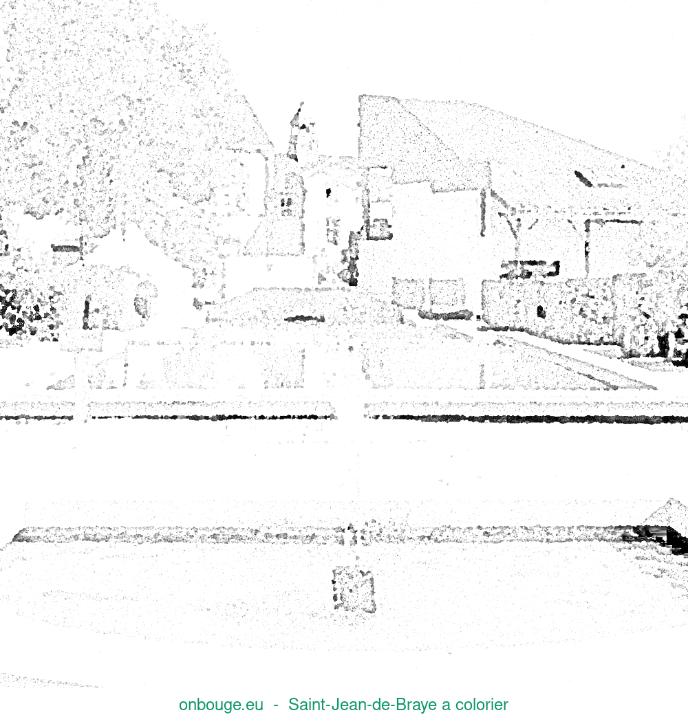 Coloriage de Saint-Jean-de-Braye