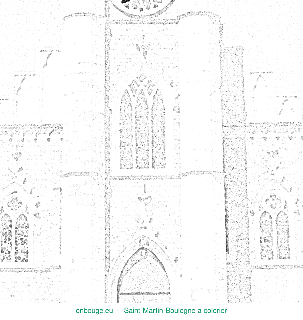 Coloriage de Saint-Martin-Boulogne