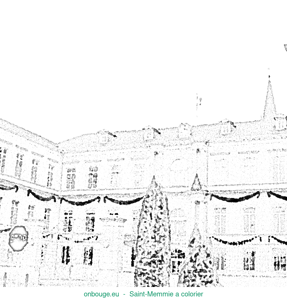 Coloriage de Saint-Memmie