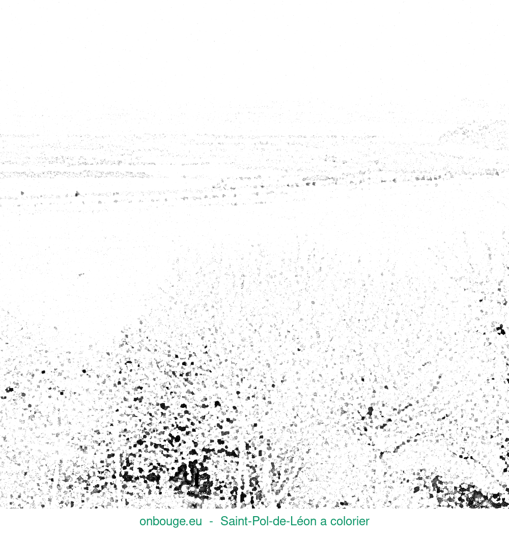 Coloriage de Saint-Pol-de-Léon