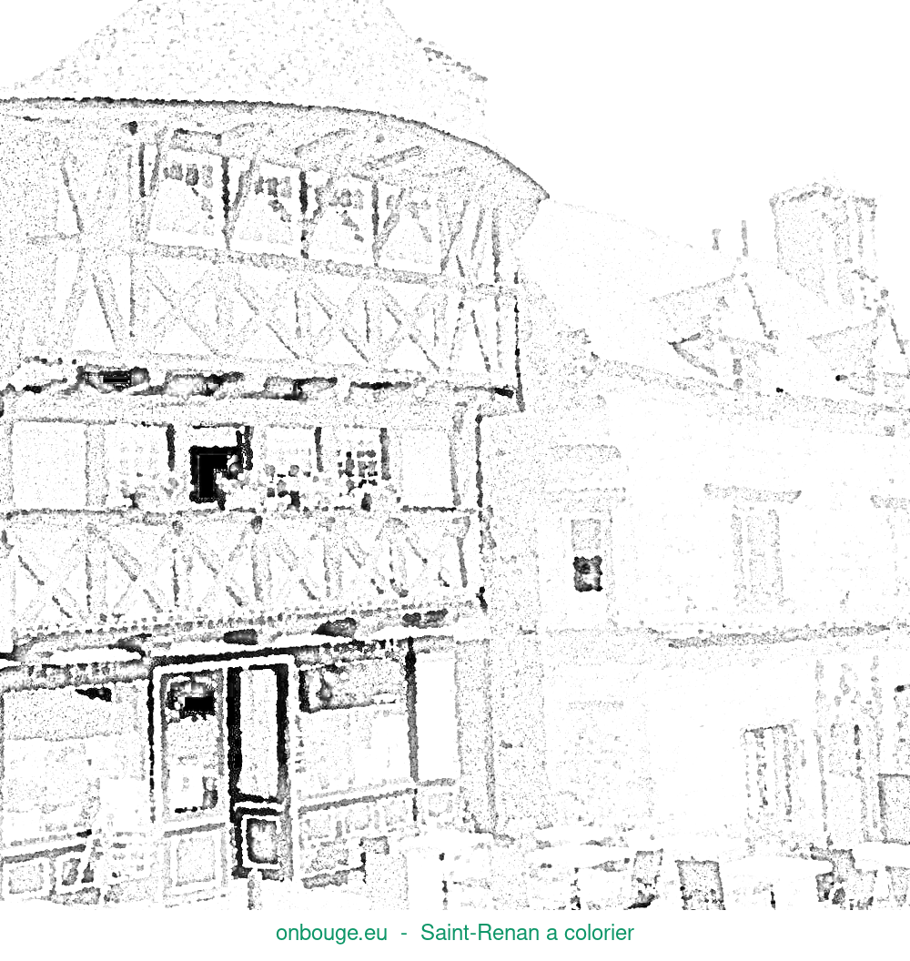 Coloriage de Saint-Renan