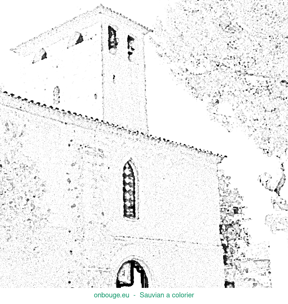 Coloriage de Sauvian