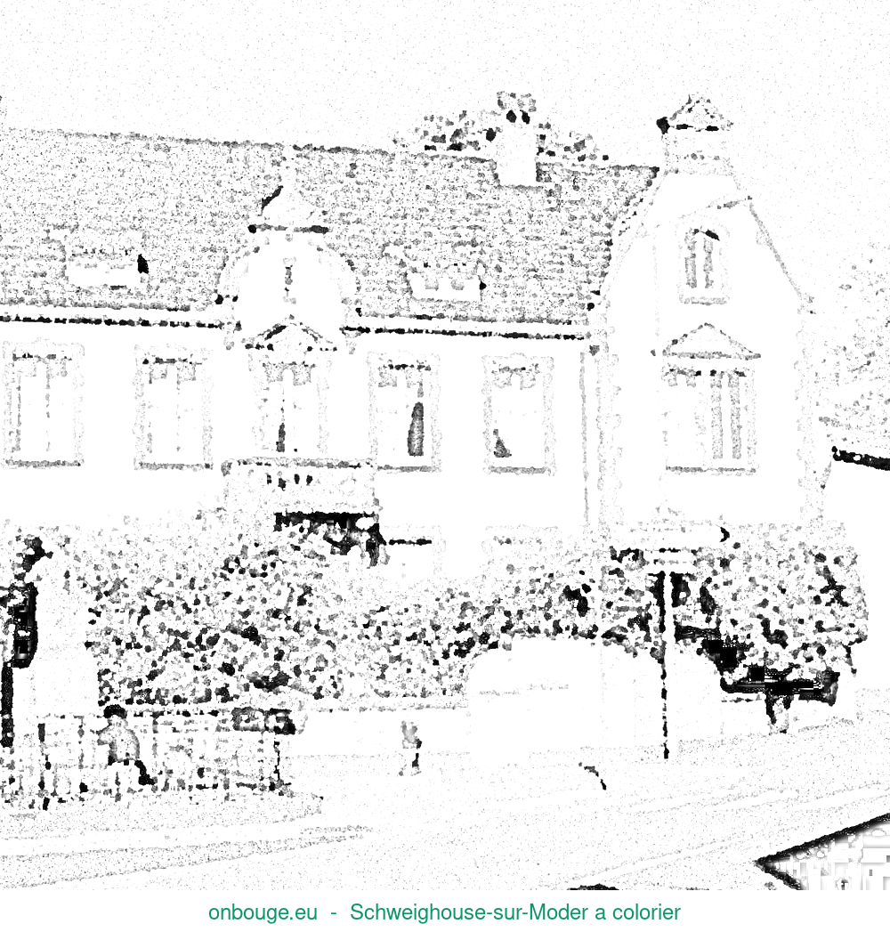 Coloriage de Schweighouse-sur-Moder