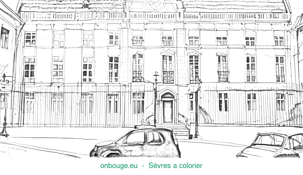 Coloriage de Sèvres