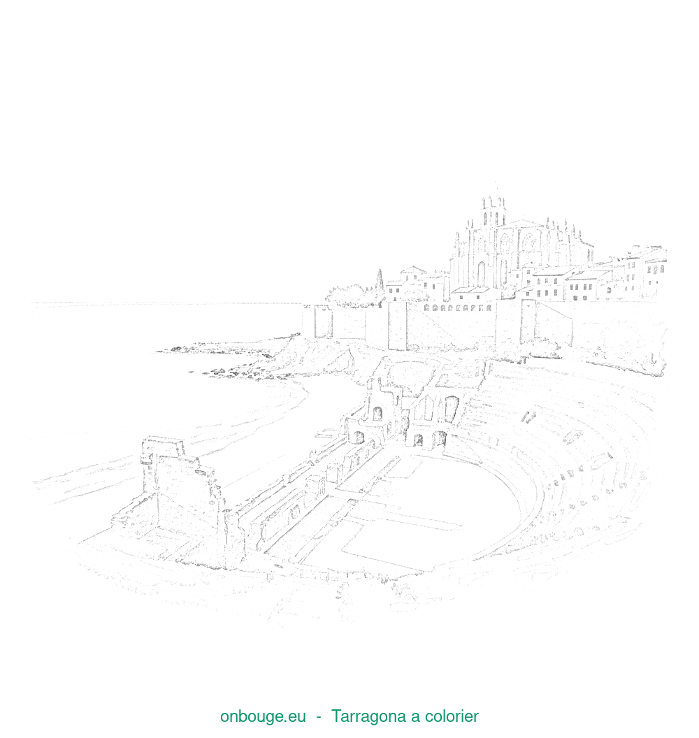 Coloriage de Tarragona
