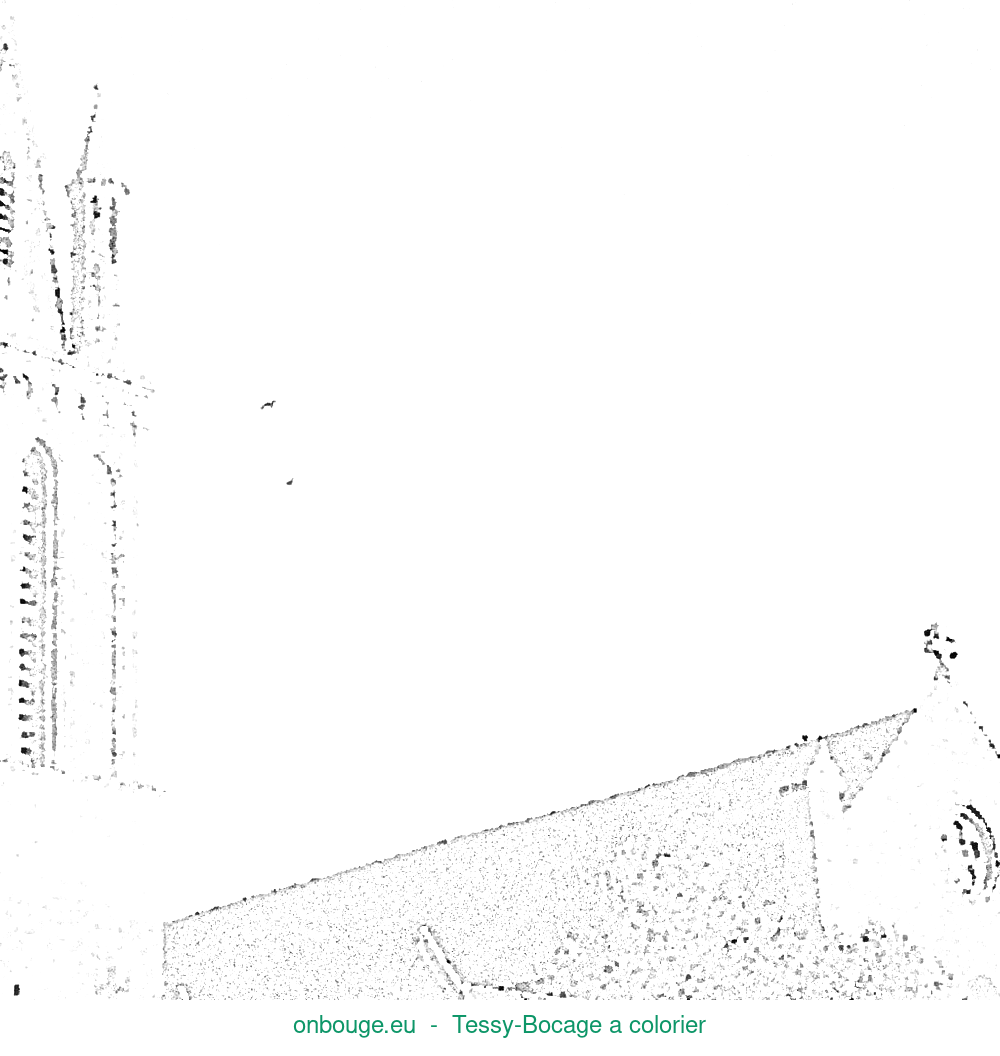 Coloriage de Tessy-Bocage