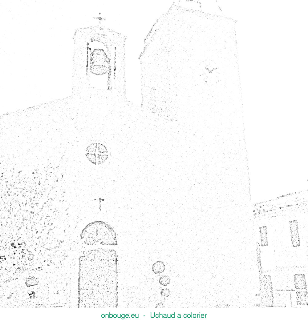 Coloriage d’Uchaud