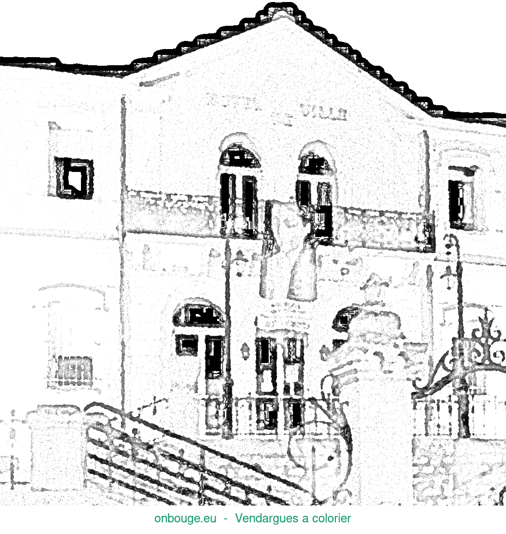 Coloriage de Vendargues