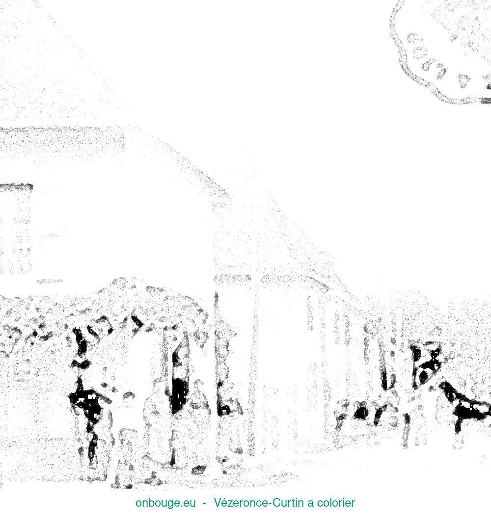 Coloriage de Vézeronce-Curtin
