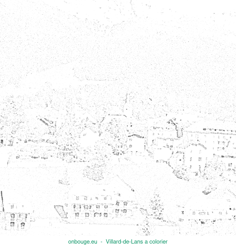 Coloriage de Villard-de-Lans