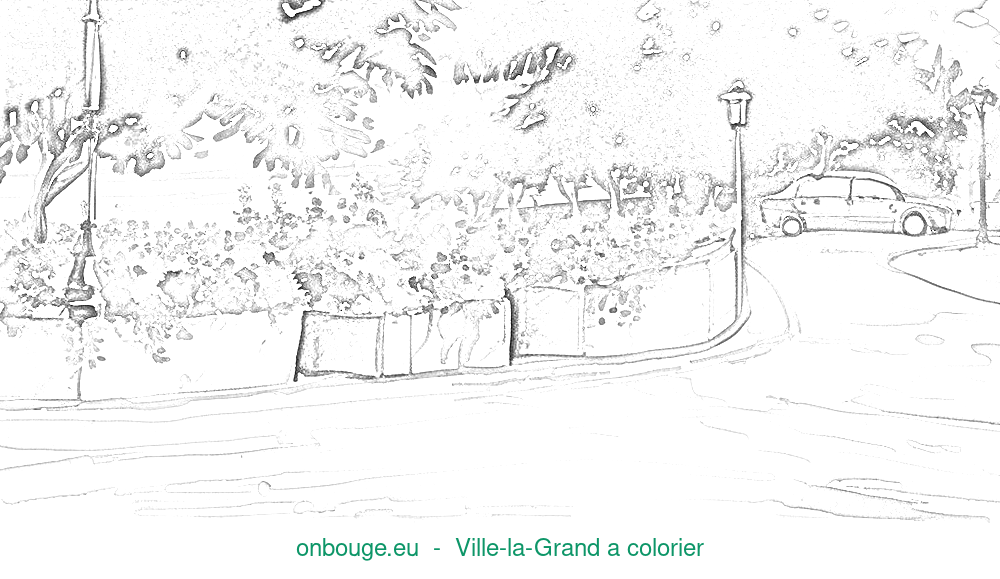 Coloriage de Ville-la-Grand