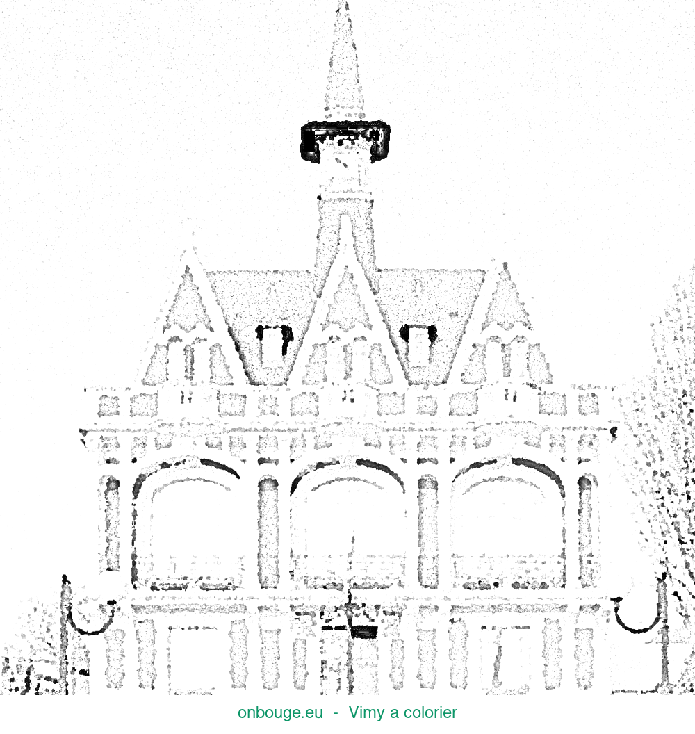 Coloriage de Vimy