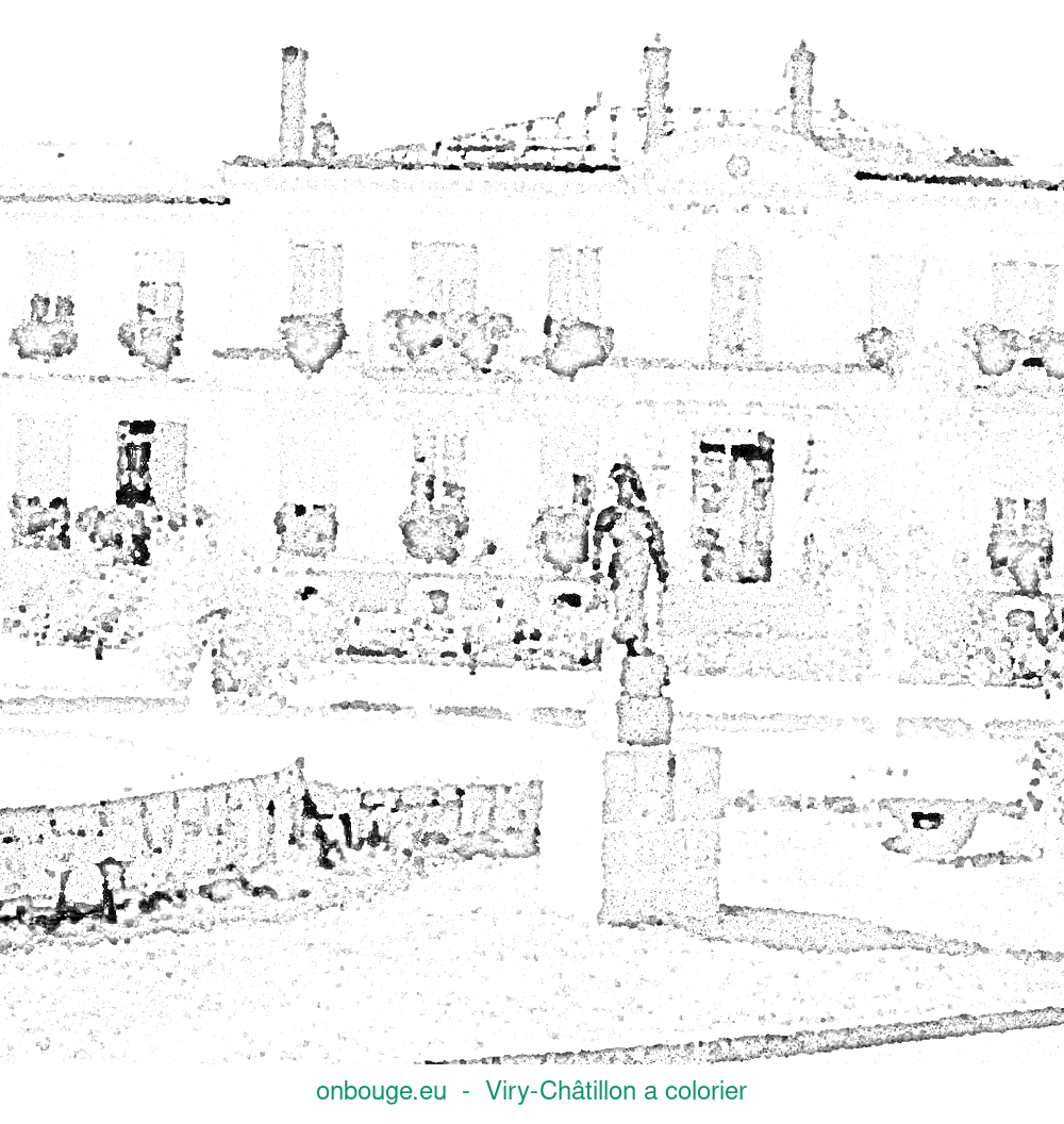 Coloriage de Viry-Châtillon