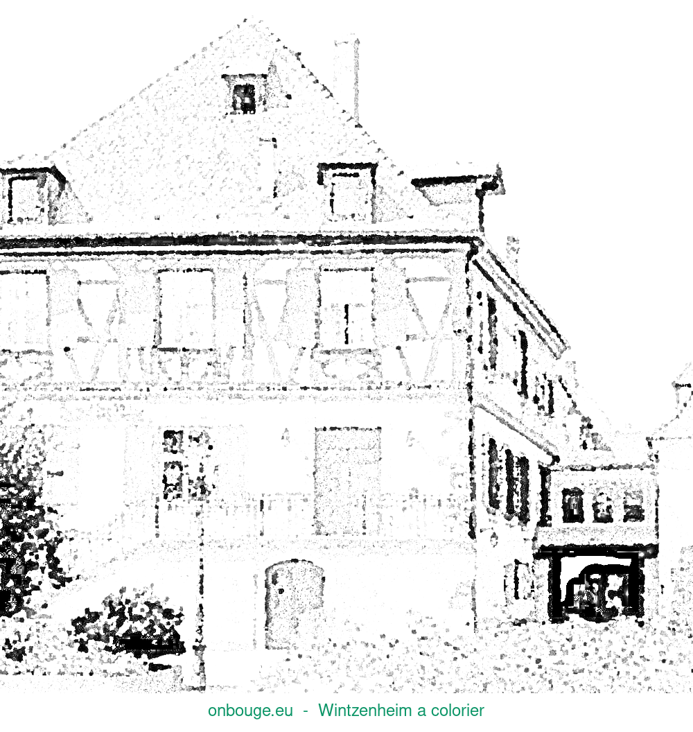 Coloriage de Wintzenheim