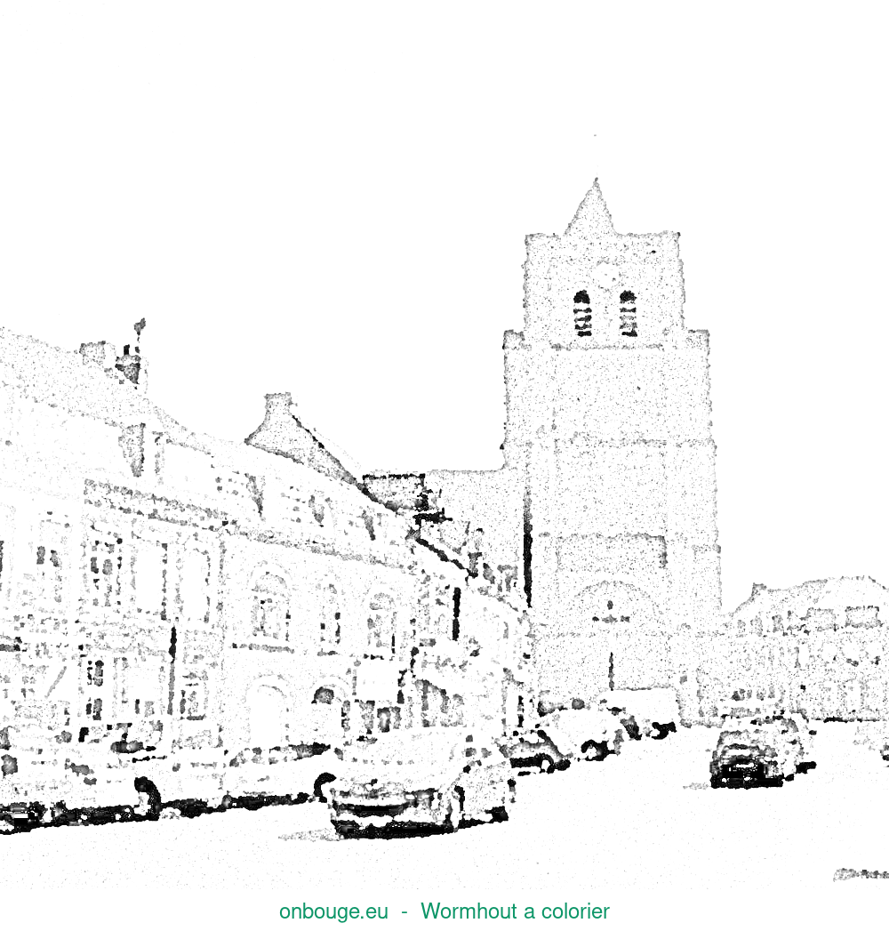 Coloriage de Wormhout