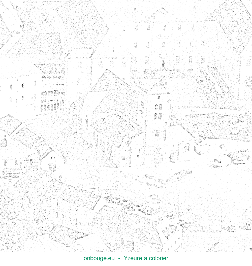 Coloriage d’Yzeure