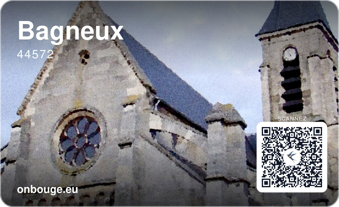 Bagneux — carte OnBouge avec QR code